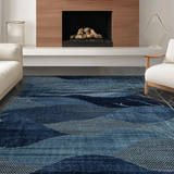 Contemporary Wave Textured Aesthetic(Blue)