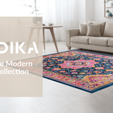 Bold Contemporary Symmetrical Design(Blue)