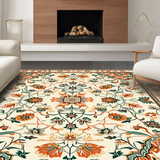 Elegant Subtle Leaf Design(Beige)