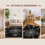 Charming Dark Hued Creepy Design(Black)