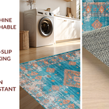 Elegant Tiled Patterned Design(Blue)