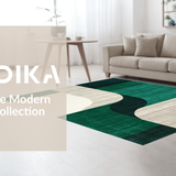 Contemporary Light and Dark Green Harmony(Green)