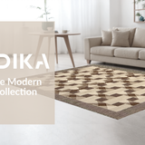 Geometric Natural Tones Elegance(Beige)