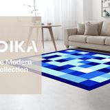 Charming Navy and White Game Mat(Blue)