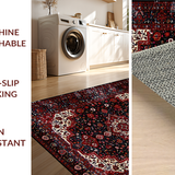 Cozy Earth Tone Trellis Style(Red)