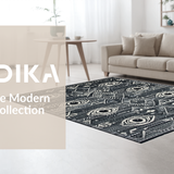 Vibrant Cultural Symbolic Geometry(Black)
