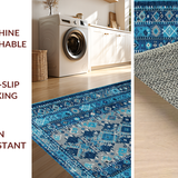 Artistic Modern Lattice Design(Blue)