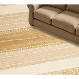 Ultra Soft Area Rug, Non Slip, Stain Resistant, Washable Area Rugs for Living Room, Bedroom, Rustic Tan Animal Print Aesthetic(Beige)