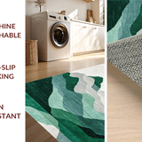 Contemporary Grey Geometric Aesthetics(Green)