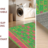 Artistic Fluid Geometric Composition(Green)