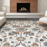 Elegant Distressed Diamond Design(Beige)
