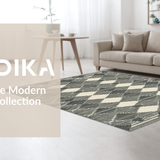 Ultra Soft Area Rug, Non Slip, Stain Resistant, Washable Area Rugs for Living Room, Bedroom, Minimalist Neutral Geometric Texture(Beige)