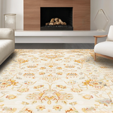 Ultra Soft Area Rug, Non Slip, Stain Resistant, Washable Area Rugs for Living Room, Bedroom, Stylish Soft Natural Palette(Beige)