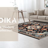 Striking Dark Floral Artistry(Black)