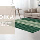 Contemporary Warm Plaid Texture(Green)