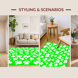 Delightful Graphic Nature Inspired Look(Green)