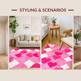 Elegant Textured Heart Artwork(Pink)