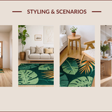 Lush Tropical Botanical Aesthetic(Green)