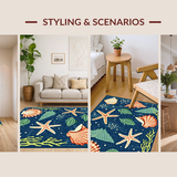 Fresh Marine Life Graphic Style(Blue)