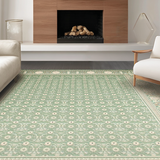 Sage Elegance with Geometric Accents(Green)