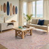 Swirl Abstract Area Pink Swirl Abstract Area Rug