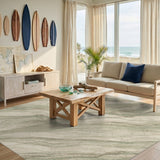 Green Marble Swirl Area Rug