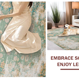 Chic Distressed Floral Arrangement(Green)