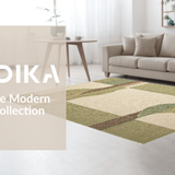 Ultra Soft Area Rug, Non Slip, Stain Resistant, Washable Area Rugs for Living Room, Bedroom, Vibrant Rustic Harvest Design Elements(Beige)