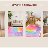 Charming Rainbow Swirl Aesthetic(Pink)