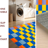 Chic Rainbow Trellis Composition(Blue)