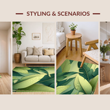 Chic Alocasia Inspired Decor(Green)