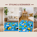 Fun Colorful Circle Learning(Blue)