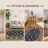Sophisticated Vintage Checkerboard Theme(Blue)