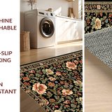 Striking Dark Floral Palette(Black)
