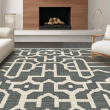 Chic Geometric Trellis Aesthetic(Gray)