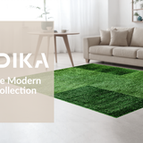 Contemporary Textured Turf Elegance(Green)