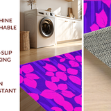 Ultra Soft Area Rug, Non Slip, Stain Resistant, Washable Area Rugs for Living Room, Bedroom, Lavish Fluffy Textured Elegance(Purple)
