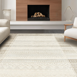 Chic Vintage Cream Tiled Aesthetic(Beige)