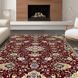 Rustic Antique Floral Elegance(Red)