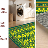 Modern Abstract Symmetrical Motif(Green)