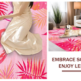 Eclectic Tropical Print Aesthetic(Pink)
