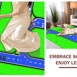 Energetic Street Scene Play Surface(Green)