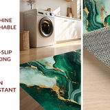 Chic Textured Marble Design Elements(Green)