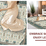 Trendy Abstract Diamond Composition(Ivory)