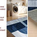 Contemporary Ogee Shape Accent(Blue)