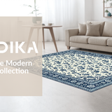 Charming Contemporary Floral Touch(White)