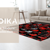 Chic Monochromatic Music Theme Design(Red)