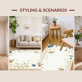 Cute Nordic Cloudscape Illustration(Beige)