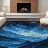 Abstract Blue Toned Elegance(Blue)