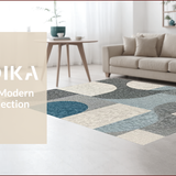 Ultra Soft Area Rug, Non Slip, Stain Resistant, Washable Area Rugs for Living Room, Bedroom, Modern Farmhouse Dining Room Soft Indoor Floor Rug(Gray)